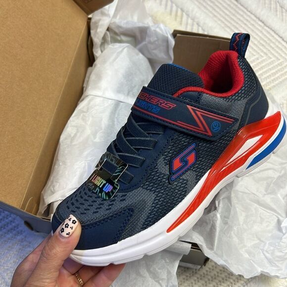 SKECHERS - Light Up - Red, white and blue - Tri Namics - Picture 2 of 6
